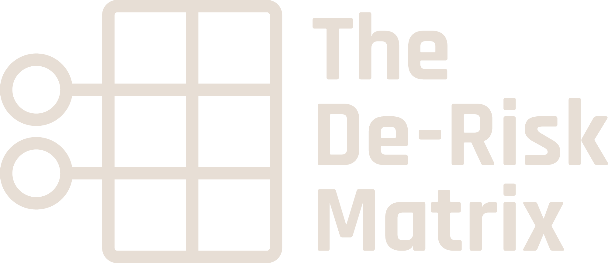 The De-Risk Matrix